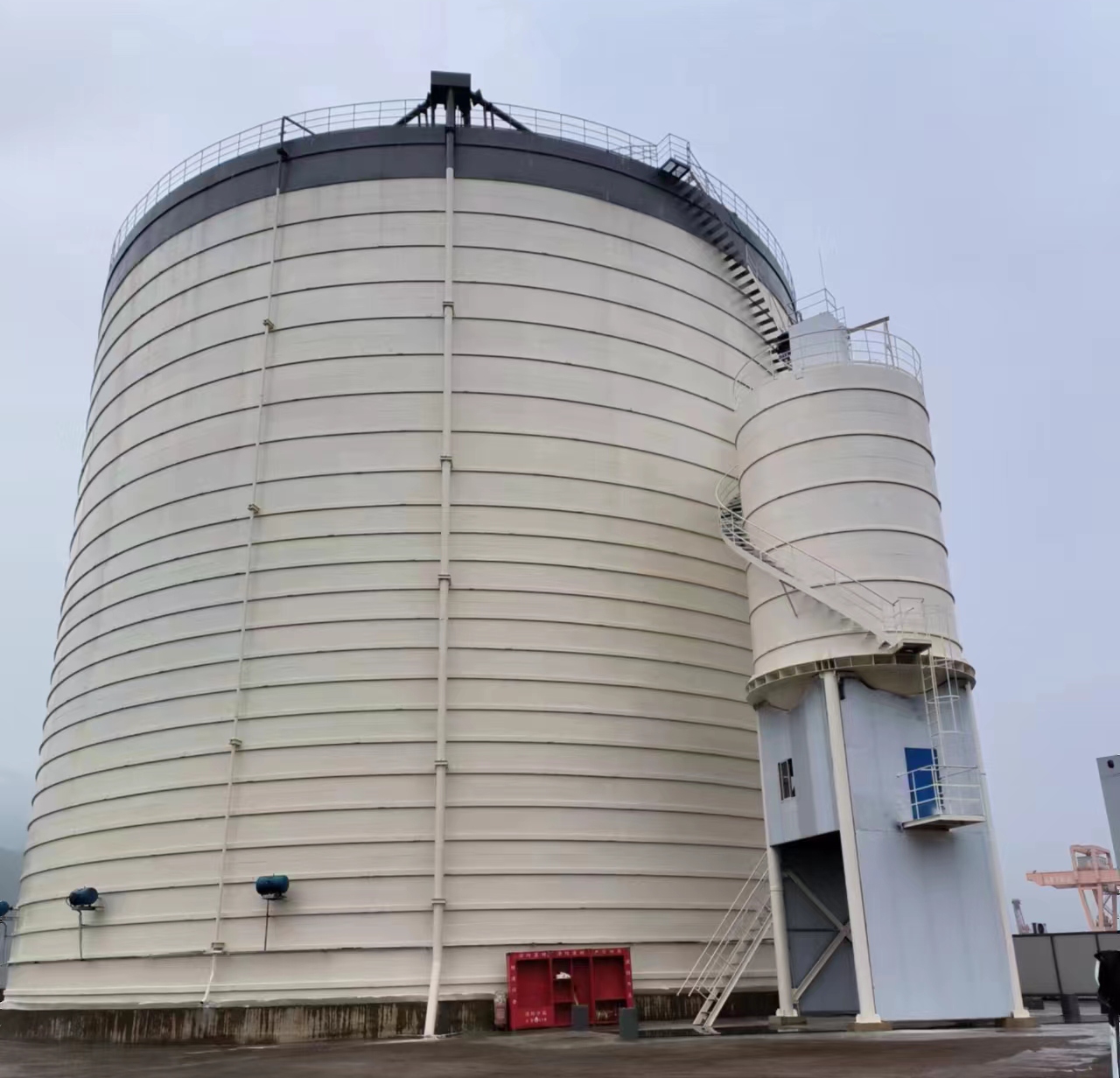 江阳10万吨水泥钢板库